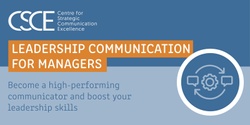 Banner image for Leadership Communication For Managers - Virtual Europe