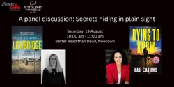 Banner image for Sisters in Crime NSW: Secrets hiding in plain sight