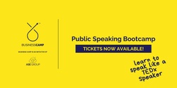Banner image for Learn to speak like a TEDx Speaker - Public Speaking Bootcamp