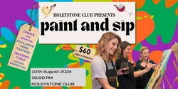 Banner image for RCC Paint and Sip