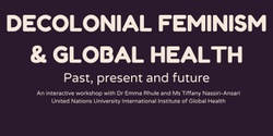 Banner image for Decolonial feminism and global health: A masterclass