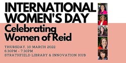 Banner image for International Women's Day hosted by Sally Sitou 