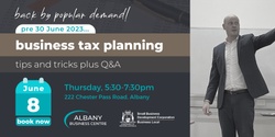 Banner image for Business Tax Planning