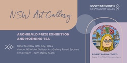 Banner image for Member Event - Art Gallery NSW - Archibald Prize Morning Tea