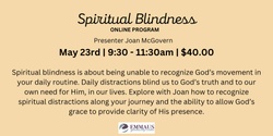 Banner image for Spiritual Blindness