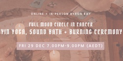 Banner image for Full Moon Circle in Cancer