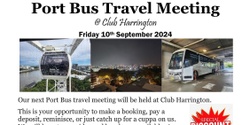 Banner image for Port Bus Travel Meeting
