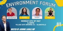 Banner image for Environment Forum with Assistant Minister for Climate Change Jenny McAllister: