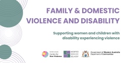 Banner image for For FDV workers: Family & Domestic Violence and Disability
