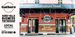 Banner image for GATHER @ The Shakespeare Hotel, Upstairs Bar, Surry Hills - Business Networking