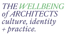 The Wellbeing of Architects research project's banner