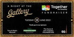 Banner image for A Night at the Gallery - Together for Humanity Fundraiser