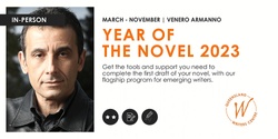 Banner image for Year Of The Novel 2023 with Venero Armanno