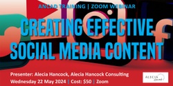 Banner image for Creating Effective Social Media Content
