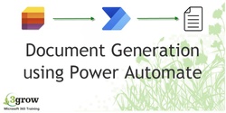 Free Webinar: Document Generation using Microsoft Power Automate
