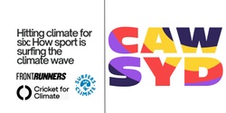 Banner image for Hitting climate for six: How sport is surfing the climate wave