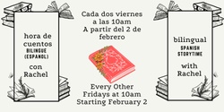Banner image for Bilingual Spanish Storytime with Rachel