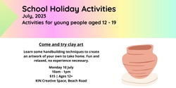 Banner image for Come and try clay art (school holiday program)