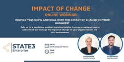 Banner image for Impact of Change Webinar