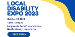 Banner image for Local Disability Expo 2023
