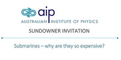Banner image for AIP Sundowner: Submarines - why are they so expensive?