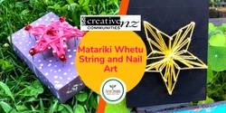 Banner image for Matariki String and Nail Art Whetu, Glen Eden Library, Tuesday, 4 July, 10am -12pm