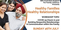 Banner image for Healthy Families, Healthy Relationships (in partnership with Nishkam Centre UK)