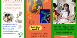 Banner image for InspirexArt Week 2 School Holiday Art 
