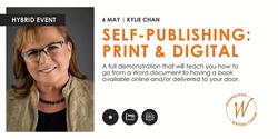 Banner image for Self-Publishing In Print & Digital with Kylie Chan