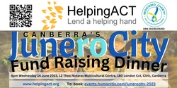 Banner image for HelpingACT JuneroCity Fund Raising Dinner