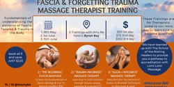 Banner image for Fascia to Forgetting Trauma: Massage Training like no other for Beginners