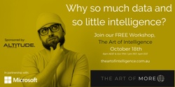 Banner image for The Art of Intelligence Workshop (online or in person)