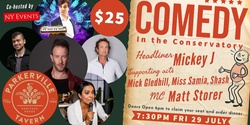 Banner image for Comedy in the Conservatory 