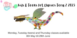 Banner image for  Arty Types kids art classes Term 2 2023