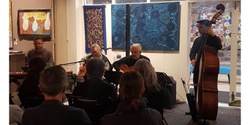 Banner image for Art and Music Night at the Gallery with Les Gitans Blancs Project