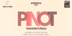 Banner image for Pinot Masterclass