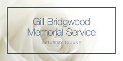 Banner image for  Gill Bridgwood Memorial Service