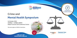 Banner image for Crime and Mental Health Symposium