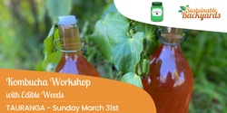 Banner image for Kombucha Workshop - With Edible Weeds