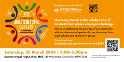 Banner image for Multicultural Concert celebrating Harmony Week 2024