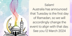 Banner image for First Day of Ramadan (Queer Muslim Naarm) 