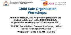 Banner image for Rockingham Child Safe Organisation Workshop