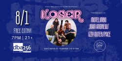 Banner image for Koser (PA), Izzy Outerspace, John Andrews, Motel Limbo