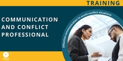 Banner image for Communication and Conflict Professional (Online)
