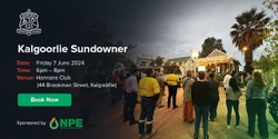 Banner image for WASMA Kalgoorlie Sundowner - June