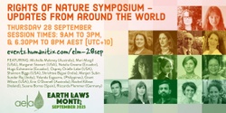 Banner image for Rights of Nature Symposium - Updates from around the World