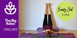 Banner image for The Big Relax - Lower back, Hips and Hamstrings