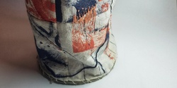 Banner image for GBART - Collage, stitch & construct a fabric vessel
