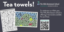 Banner image for The Hills Montessori School Tea Towels