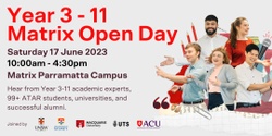 Banner image for Matrix Open Day for Year 3-11: Free HSC and Careers Expo